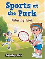 Sports at the Park Coloring Book