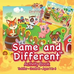 Same and Different Activity Book | Toddler-Grade K - Ages 1 to 6