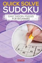 Quick Solve Sudoku: Daily Sudoku Puzzles For Beginners 