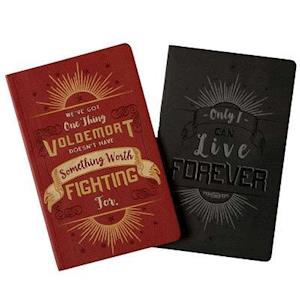 Harry Potter: Character Notebook Collection. Set of 2: Harry and Voldemort
