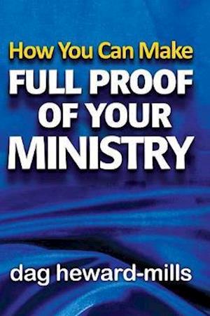 How You Can Make Full Proof Of Your Ministry