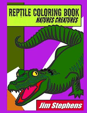 Reptile Coloring Book