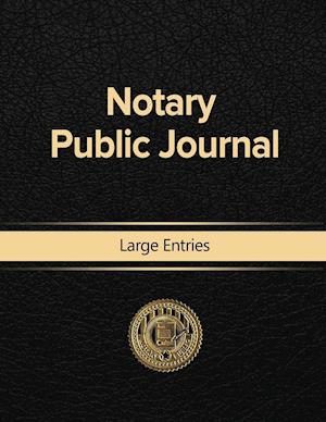 Notary Public Journal Large Entries