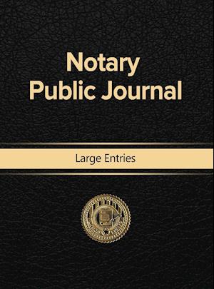 Notary Public Journal Large Entries