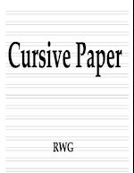 Cursive Paper