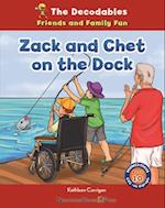 Zack and Chet on the Dock