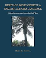 Heritage Development in English and Igbo Language