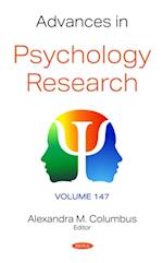 Advances in Psychology Research. Volume 147