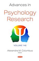Advances in Psychology Research. Volume 148
