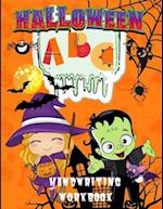 Halloween ABC Handwriting Workbook