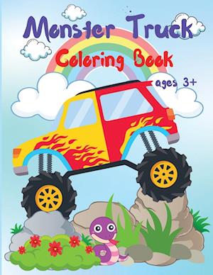 Monster Truck Coloring Book for Kids