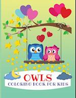 Owls Coloring Book for Kids