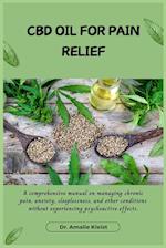 CBD OIL FOR PAIN RELIEF