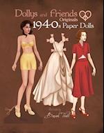 Dollys and Friends Originals 1940s Paper Dolls