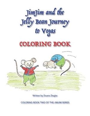 JimJim and the Jelly Bean Journey to Vegas COLORING BOOK