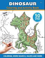 Dinosaur - Coloring and Activity Book - Volume 2