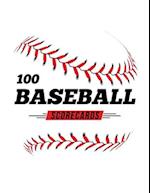 100 Baseball Scorecards