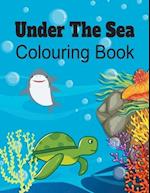 Under the Sea Colouring Book: Ocean Creatures Activity Book for Girls & Boys. Large Paperback 