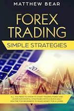 Forex Trading Simple Strategies