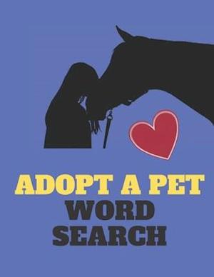 Adopt a Pet Word Search