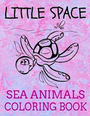 Little Space Sea Animals Coloring Book