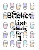 Bucket list colouring book 1