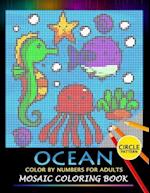 Ocean Color by Numbers for Adults