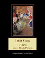 Ballet Scene: Degas Cross Stitch Pattern 