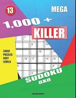 1,000 + Mega sudoku killer 8x8