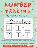 Number Tracing - My First Math Activity Book