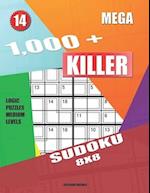 1,000 + Mega sudoku killer 8x8