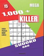 1,000 + Mega sudoku killer 8x8