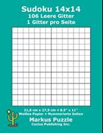 Sudoku 14x14 - 106 leere Gitter