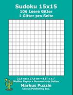 Sudoku 15x15 - 106 leere Gitter