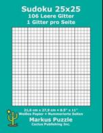 Sudoku 25x25 - 106 leere Gitter