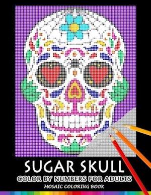 Sugar Skull Color by Numbers for Adults