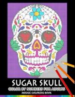 Sugar Skull Color by Numbers for Adults