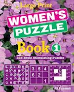 Large Print WOMEN'S PUZZLE Book 1