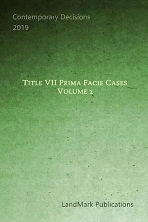 Title VII Prima Facie Cases