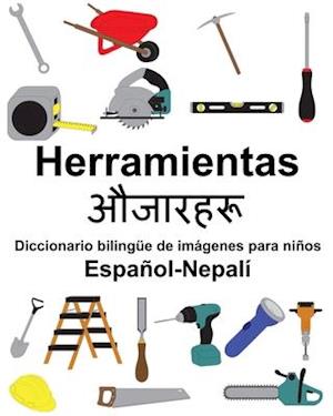 Español-Nepalí Herramientas Diccionario bilingüe de imágenes para niños