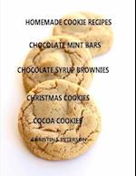 Homemade Cookie Recipes, Chocolate Mint Bars, Chocolate Syrup Brownies, Christmas Cookies, Cocoa Cookies