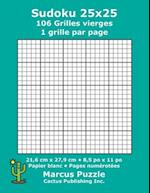 Sudoku 25x25 - 106 Grilles vierges