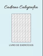 Caderno Caligrafia Livro de exercícios