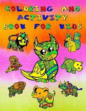 Coloring And Activity Book For Kids