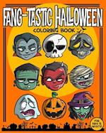 Fang-Tastic Halloween Coloring Book