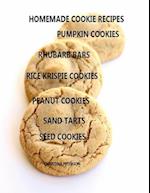 Homemade Cookie Recipes Pumpkin Cookies, Rhubarb Bars, Rice Krispies Cookies, Peanut Cookie, Sand Tarts, Seed Cookies