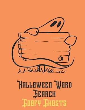 Halloween Word Search Goofy Ghosts