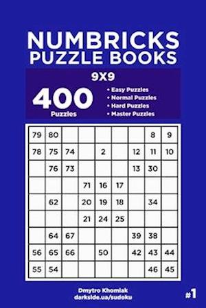 Numbricks Puzzle Books - 400 Easy to Master Puzzles 9x9 (Volume 1)