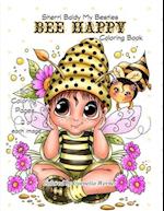 Sherri Baldy My Besties Bee Happy Coloring Book