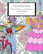 Victorian Fun Fairies, Fashions, and Patterns coloring book